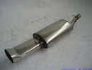 back-silencer stainless steel