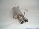 back-silencer stainless steel