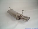 back-silencer stainless steel