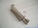 back-silencer stainless steel