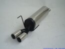 back-silencer stainless steel