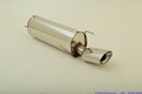 back-silencer stainless steel