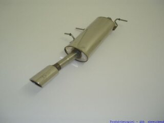 back-silencer stainless steel