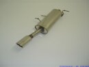 back-silencer stainless steel