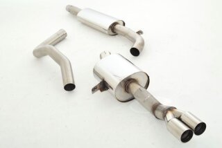 76mm catback-system stainless steel