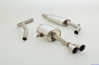 76mm catback-system stainless steel