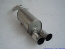 back-silencer stainless steel