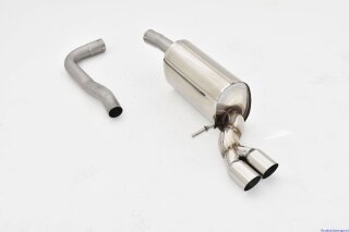 back-silencer stainless steel