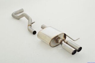 back-silencer stainless steel