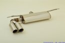 back-silencer stainless steel