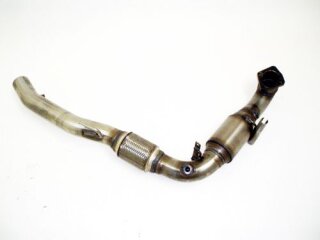 Friedrich Motorsport 70mm Downpipe mit 200 Zellen HJS-Sport-Kat. Edelstahl