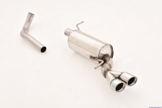 back-silencer stainless steel