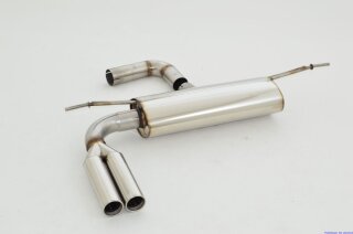 back-silencer stainless steel