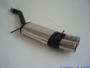 back-silencer stainless steel