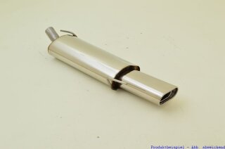 back-silencer stainless steel