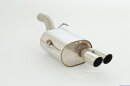 back-silencer stainless steel