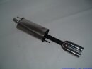 back-silencer stainless steel