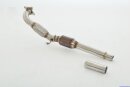 76mm downpipe with 200 cells HJS sport-catalyst stainless...