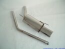 back-silencer stainless steel