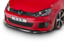 CSR Cup-Spoilerlippe mit ABE für VW Golf 6 GTI/GTD...