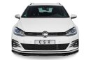 CSR Cup-Spoilerlippe mit ABE f&uuml;r VW Golf 7 GTI / GTD CSL345