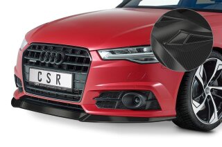 CSR Cup-Spoilerlippe mit ABE für Audi A6 C7 4G S-Line/ S6 C7 4G CSL410