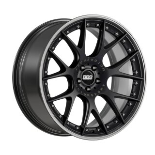 BBS CH-RII 10.5x21 5/120 ET30 Black Satin/Titan FlowForming Wheel