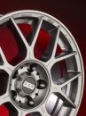 BBS XR 8.0x18 5/112 ET37 Platinum Silver Casting Wheel