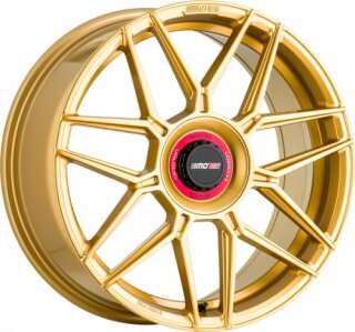 Motec MCT14-GT,one 8,5x19 5/112 ET45 Gold D7 lackiert Alufelge