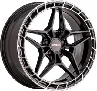 Motec MCT16-Futura 8,5x19 5/112 ET35 Black Rim polished alloy rim