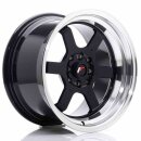 Japan Racing JR12 9,0x16 4/100-114,3 ET NB73,1 Schwarz