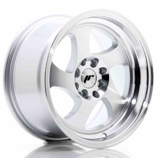 Japan Racing JR15 8,0x15 4/100-108 ET20 NB74,1 Silber