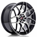 Japan Racing JR18 8,0x17 5/100-114,3 ET35 NB73,1 Schwarz