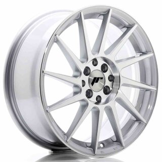 Japan Racing JR22 7,0x17 4/100-108 ET25 NB73,1 Silber