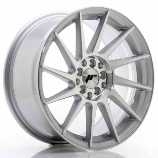 Japan Racing JR22 8,0x17 4/100-108 ET25 NB73,1 Silber