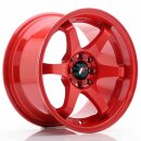 Japan Racing JR3 8,0x15 4/100-108 ET25 NB73,1 Rot