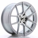 Japan Racing JR30 8,0x17 5/112 ET40 NB66,6 Silber