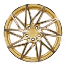 Keskin KT20 8.5x19 5/112 ET45 NB72.6 Gold Front Polish