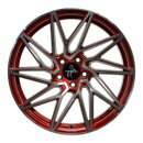 Keskin KT20 8.5x19 5/112 ET45 NB72.6 Candy Red Front Polish