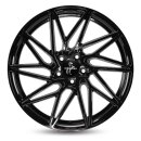 Keskin KT20 8.0x18 5/100 ET30 NB57.1 Black Painted