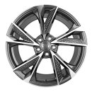 MAM RS6 8,5x19 5/108 ET45 Palladium frontpoliert Alufelge