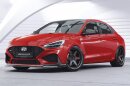 CSR Cup-Spoilerlippe für Hyundai I30 (PD) N / N-Line...