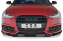 CSR Cup-Spoilerlippe mit ABE f&uuml;r Audi A6 C7 4G S-Line/ S6 C7 4G CSL410-K