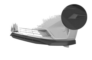 CSR Cup-Spoilerlippe mit ABE für BMW X4 (G02) CSL672-S