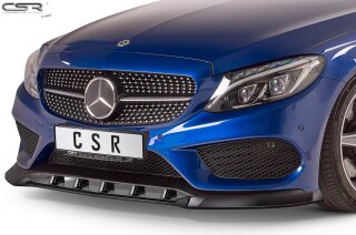 CSR Cup-Spoilerlippe mit ABE für Mercedes C-Klasse 205 AMG-Line CSL408-K