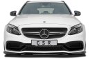 CSR Cup-Spoilerlippe mit ABE f&uuml;r Mercedes C-Klasse 205 C63/C63S AMG CSL201-K