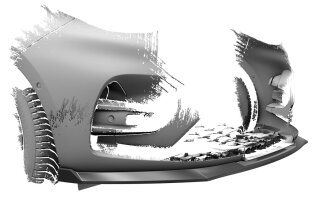 CSR Cup-Spoilerlippe mit ABE für Renault Zoe CSL632-K