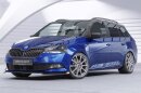 CSR Cup-Spoilerlippe mit ABE f&uuml;r Skoda Fabia 3 (Typ NJ) CSL631-G