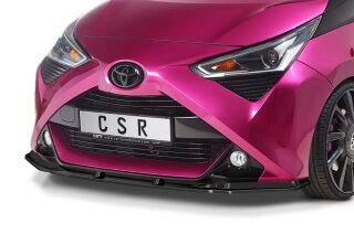 CSR Cup-Spoilerlippe mit ABE für Toyota Aygo 2 Facelift CSL548-K