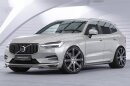 CSR Cup-Spoilerlippe mit ABE f&uuml;r Volvo XC60 II (SPA) CSL587-C